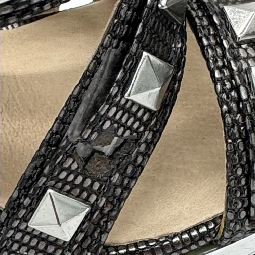 Michael Kors Aria Strappy Studded Platform Sandals
